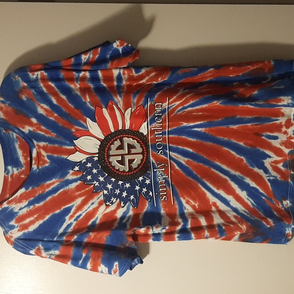 Simply Southern "Don't Let Anyone Dull Your Sunshine" T-shirt size Large - Picture 2 of 3